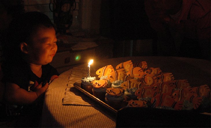 Bruce's Second Birthday