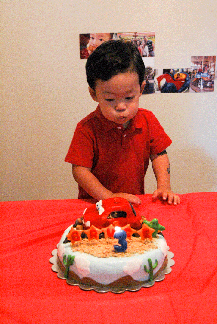 Bruce's 3rd Birthday