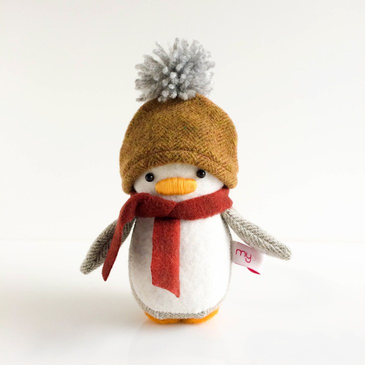 Beanie and Scarf Mini Penguin