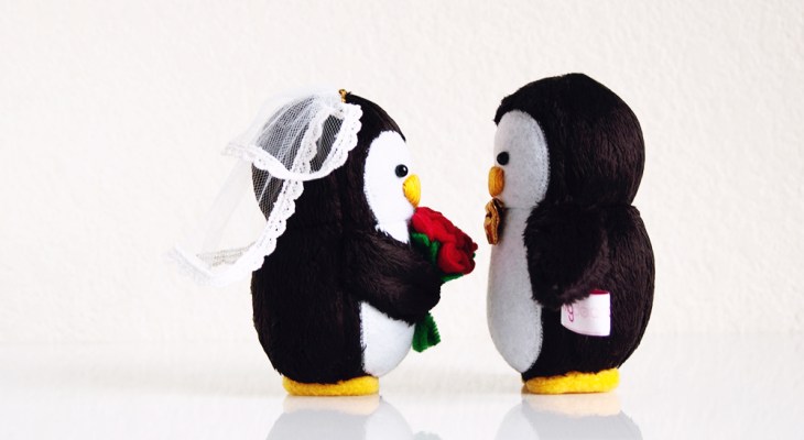 My Dear Darling Wedding Penguins