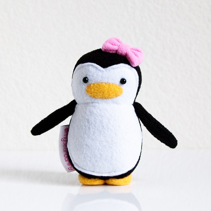 My Dear Darling Mini Penguin w Bow