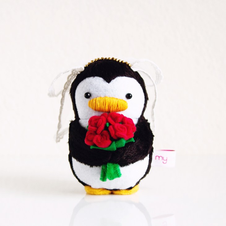 My Dear Darling Bride Penguin