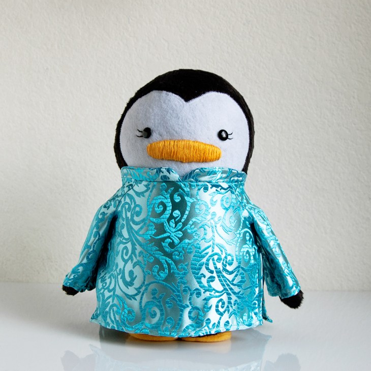 Vietnamese Ao Dai Penguin