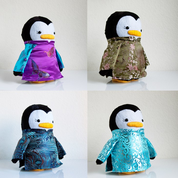 Vietnamese Ao Dai Penguins
