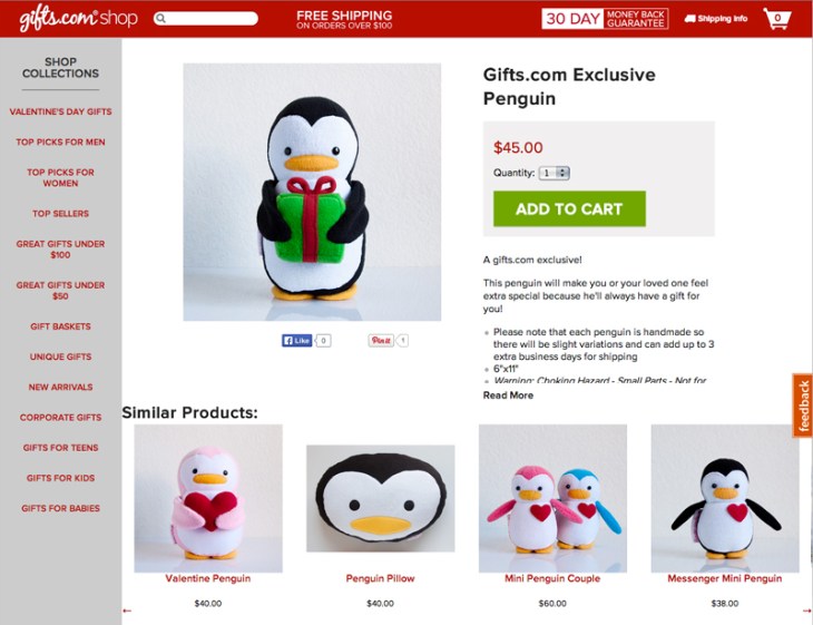 My Dear Darling on Gifts.com