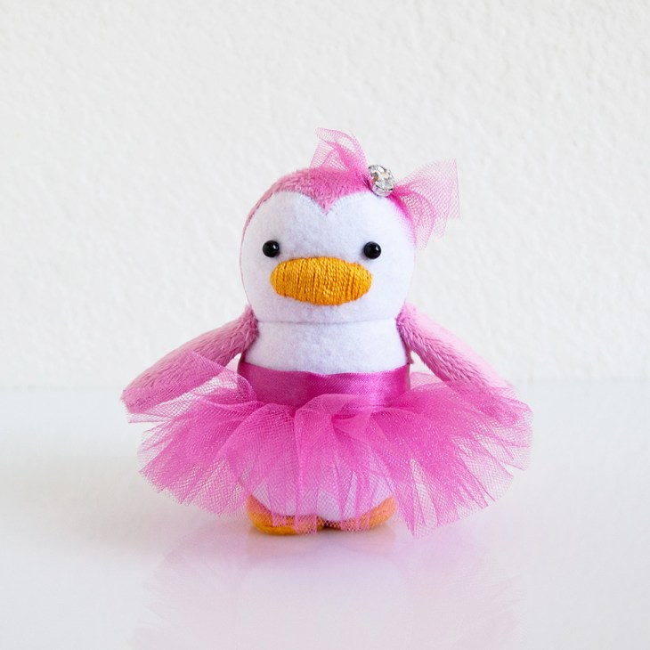 Pretty in Pink Mini Penguin