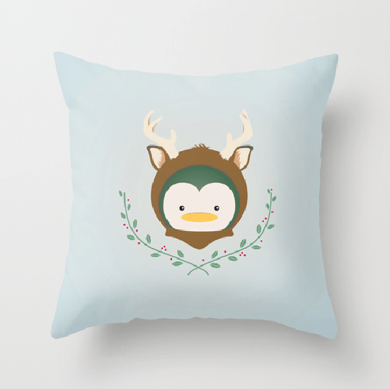 My Deer Penguin Pillow