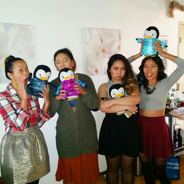Fan Photo: Ao Dai Penguin Sisters