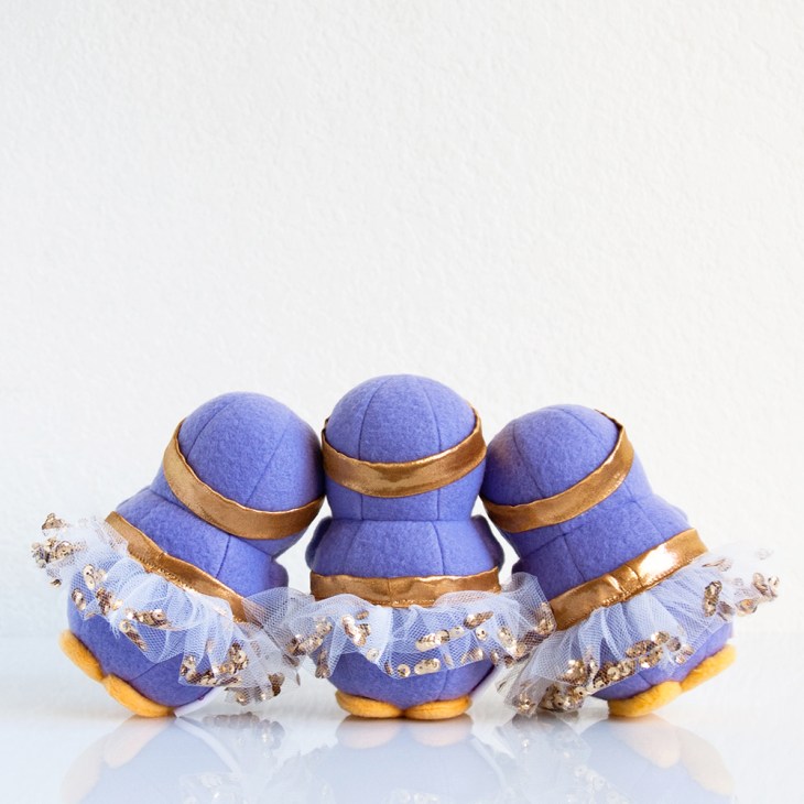 Wedding Flower Girl Penguins