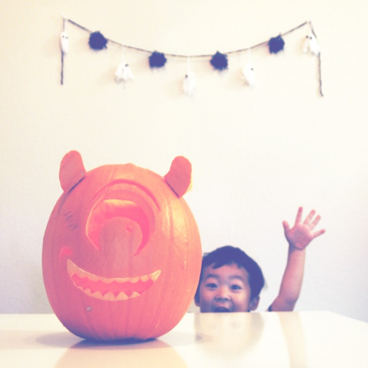 Mike Wazowski Pumpkin w Bruce