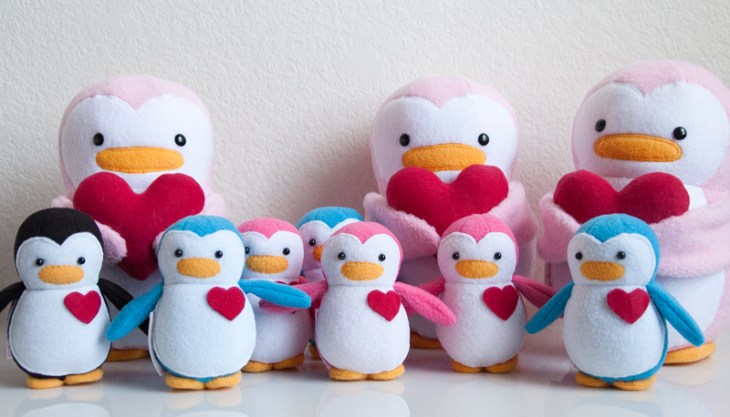 Valentine Penguins