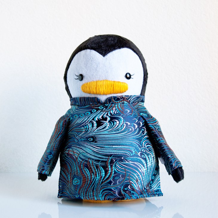 Vietnamese Ao Dai Penguin