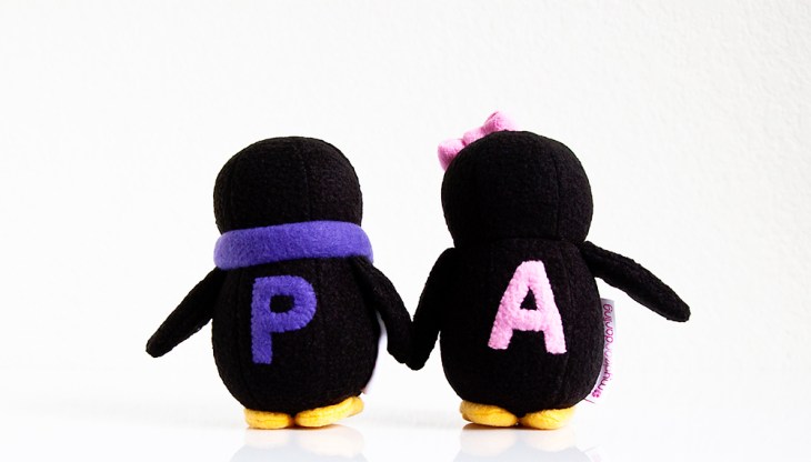 My Dear Darling Mini Penguin Couple