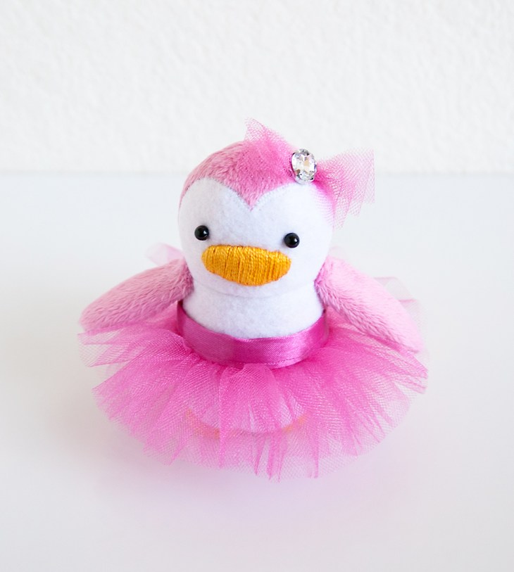 Pretty in Pink Mini Penguin