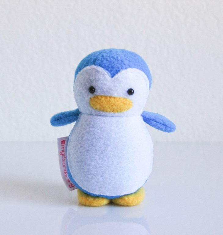 Mini Penguin Owl Blue