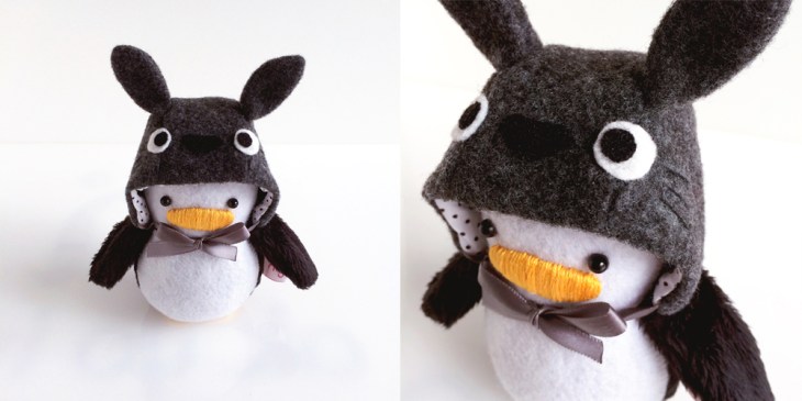 Mini Penguin Totoro Hat