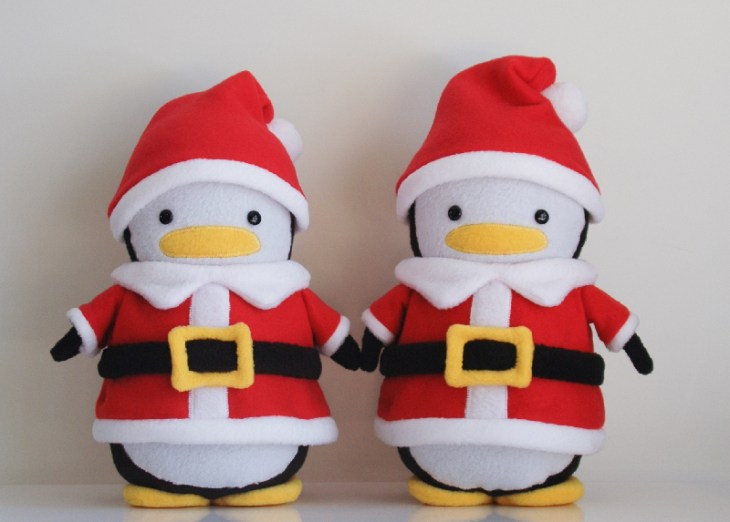 Santa Penguins