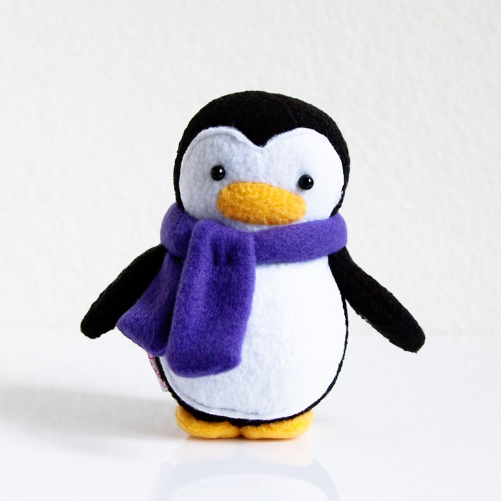 My Dear Darling Mini Penguin w Scarf